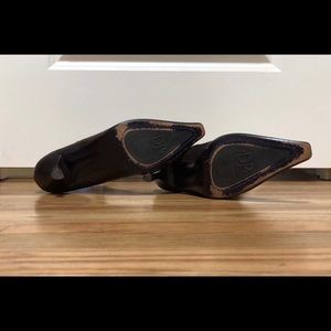 Donald Pliner brown boots